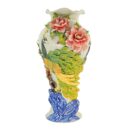Bình Hoa Bát Tràng Đắp Nổi Công Hoa Men Bóng Đặc Biệt - TV-BD125FE20-94