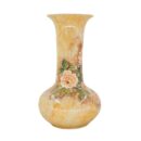 Bình Hoa Bát Tràng Vẽ Tay Hoa Hồng Màu Kem Men Bóng Cao Cấp - GT-BD124SE17-60