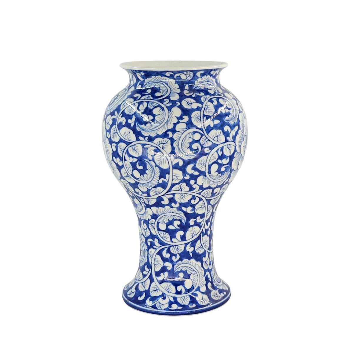 Bình Hoa Bát Tràng Vẽ Tay Hoa Văn Men Lam Cao Cấp - VN-BD124SE12-51 - Hình ảnh 2