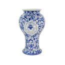 Bình Hoa Bát Tràng Vẽ Tay Hoa Văn Men Lam Cao Cấp - VN-BD124SE12-51