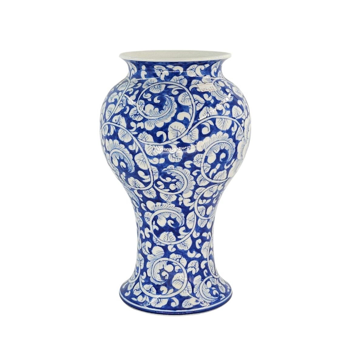 Bình Hoa Bát Tràng Vẽ Tay Hoa Văn Men Lam Cao Cấp - VN-BD124SE12-51 - Hình ảnh 5
