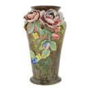 Bình Hoa Bát Tràng Đắp Nổi Hoa Phù Dung Men Bóng Đặc Biệt – TH-BD124SE16-43