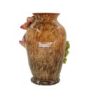 Bình Hoa Bát Tràng Đắp Nổi Hoa Sen Men Bóng Đặc Biệt – TH-BD124SE16-02