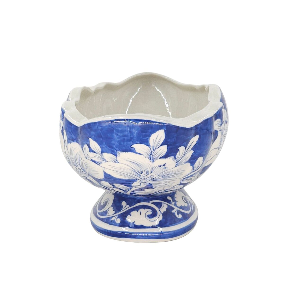 Ang Bát Tràng Vẽ Tay Hoa Văn Men Lam Cao Cấp - VN-BD125MY22-25 - Ảnh 3
