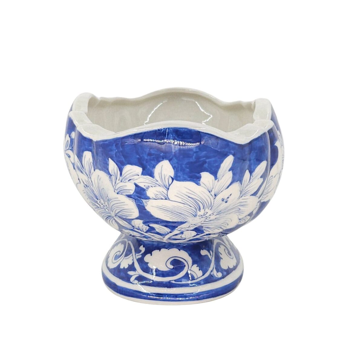 Ang Bát Tràng Vẽ Tay Hoa Văn Men Lam Cao Cấp - VN-BD125MY22-25 - Ảnh 5