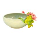 Ang Sen Bé Bát Tràng Đắp Nổi Hoa Sen Hồng Đỏ Men Bóng Đặc Biệt - TV-BD125MR07-134
