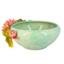Ang Sen Bé Bát Tràng Đắp Nổi Hoa Sen Hồng Đỏ Men Bóng Đặc Biệt - TV-BD125MR07-135