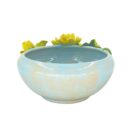 Ang Sen Bé Bát Tràng Đắp Nổi Hoa Sen Vàng Men Bóng Đặc Biệt - TV-BD125MR07-131