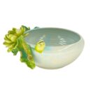 Ang Sen Bé Bát Tràng Đắp Nổi Hoa Sen Xanh Bơ Men Bóng Đặc Biệt - TV-BD125MR07-150