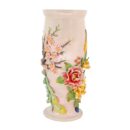 Bình Hoa Bát Tràng Đắp Nổi Công Hoa Men Bóng Đặc Biệt - TV-BD125MR07-01