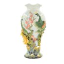 Bình Hoa Bát Tràng Đắp Nổi Công Hoa Men Bóng Đặc Biệt - TV-BD125MR07-20