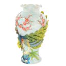 Bình Hoa Bát Tràng Đắp Nổi Công Hoa Men Bóng Đặc Biệt - TV-BD125MR07-49