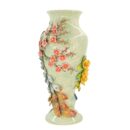 Bình Hoa Bát Tràng Đắp Nổi Công Hoa Men Bóng Đặc Biệt - TV-BD125MR07-55