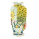 Bình Hoa Bát Tràng Đắp Nổi Công Hoa Men Bóng Đặc Biệt - TV-BD125MR07-64
