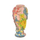 Bình Hoa Bát Tràng Đắp Nổi Công Hoa Men Bóng Đặc Biệt - TV-BD125MR07-72