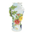 Bình Hoa Bát Tràng Đắp Nổi Công Hoa Và Cây Sung Men Bóng Đặc Biệt - TV-BD125MR07-48