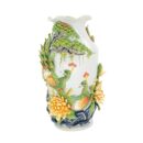 Bình Hoa Bát Tràng Đắp Nổi Công Hoa Và Cây Tùng Men Bóng Đặc Biệt - TV-BD125MR07-03