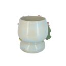 Bình Hoa Bát Tràng Đắp Nổi Hoa Sen Men Bóng Đặc Biệt - TV-BD125MR07-80