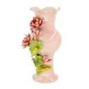 Bình Hoa Bát Tràng Đắp Nổi Hoa Sen Men Bóng Đặc Biệt – TV-BD125MR07-46