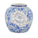 Bình Hoa Bát Tràng Vẽ Họa Phù Dung Men Lam Cao Cấp - VN-BD125MY22-84