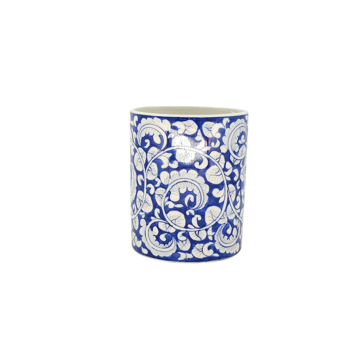 Bình Hoa Bát Tràng Vẽ Họa Tiết Cổ Điển Men Lam Cao Cấp - VN-BD125MY22-105 - Ảnh 3