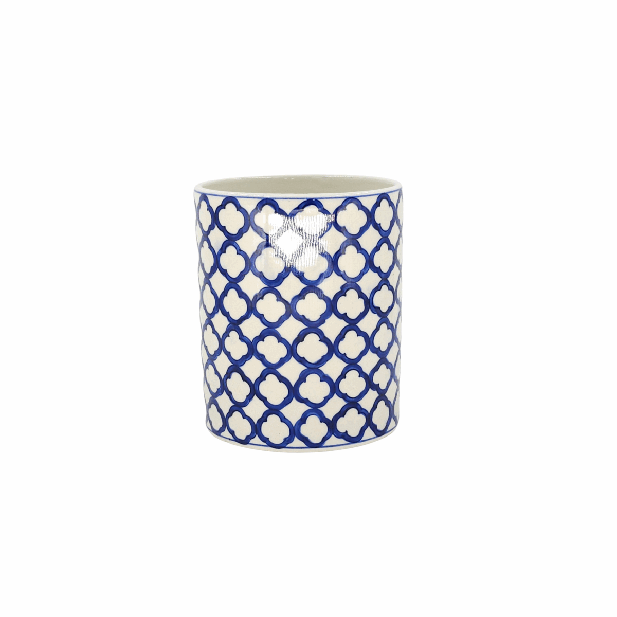 Bình Hoa Bát Tràng Vẽ Họa Tiết Cổ Điển Men Lam Cao Cấp - VN-BD125MY22-112 - Ảnh 2