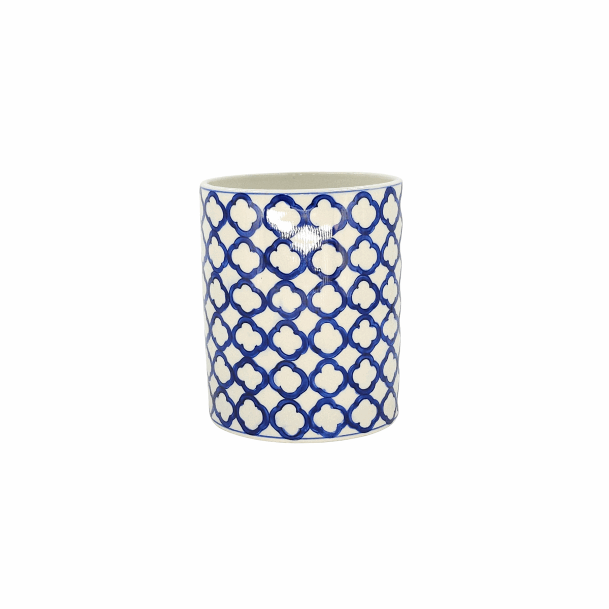 Bình Hoa Bát Tràng Vẽ Họa Tiết Cổ Điển Men Lam Cao Cấp - VN-BD125MY22-112 - Ảnh 3