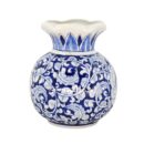 Bình Hoa Bát Tràng Vẽ Họa Tiết Cổ Điển Men Lam Cao Cấp - VN-BD125MY22-83
