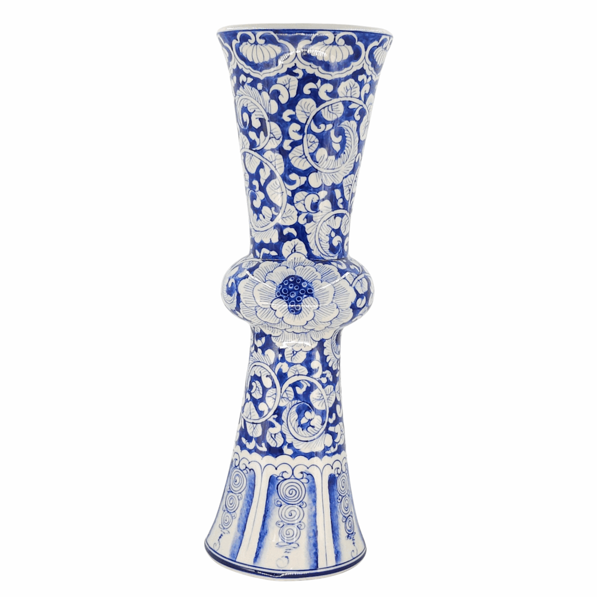 Bình Hoa Bát Tràng Vẽ Hoa Văn Men Lam Cao Cấp - VN-BD125MY22-50 - Ảnh 3