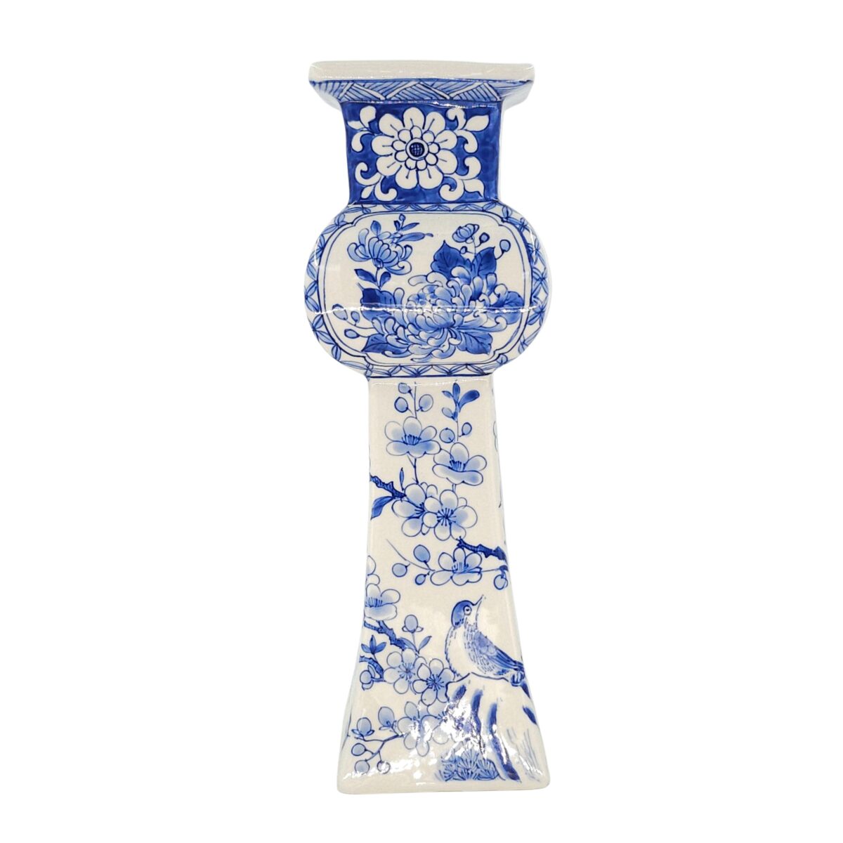 Bình Hoa Bát Tràng Vẽ Hoa Văn Men Lam Cao Cấp - VN-BD125MY22-64 - Ảnh 2