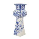 Bình Hoa Bát Tràng Vẽ Hoa Văn Men Lam Cao Cấp - VN-BD125MY22-64