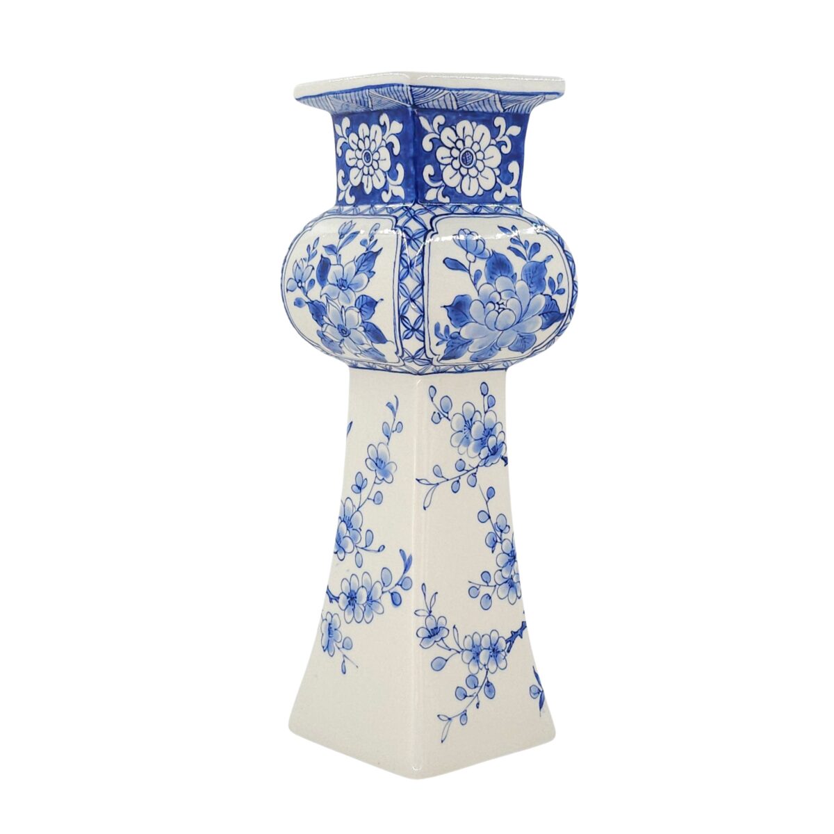 Bình Hoa Bát Tràng Vẽ Hoa Văn Men Lam Cao Cấp - VN-BD125MY22-64 - Ảnh 5