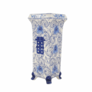 Bình Hoa Bát Tràng Vẽ Hoa Văn Men Lam Cao Cấp - VN-BD125MY22-66