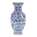 Bình Hoa Bát Tràng Vẽ Tay Họa Tiết DIOR Men Lam Cao Cấp - VN-BD125FE27-49