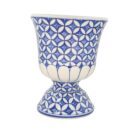 Bình Hoa Bát Tràng Vẽ Tay Hoa Văn Men Lam Cao Cấp - VN-BD125MY22-29