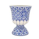 Bình Hoa Bát Tràng Vẽ Tay Hoa Văn Men Lam Cao Cấp - VN-BD125MY22-29