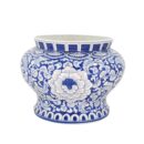 Bình Hoa Bát Tràng Vẽ Tay Hoa Văn Men Lam Cao Cấp - VN-BD125MY22-30
