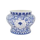 Bình Hoa Bát Tràng Vẽ Tay Hoa Văn Men Lam Cao Cấp - VN-BD125MY22-30