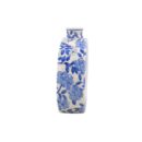 Bình Hoa Bát Tràng Vẽ Tay Hoa Văn Men Lam Cao Cấp - VN-BD125MY22-70
