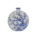 Bình Hoa Bát Tràng Vẽ Tay Hoa Văn Men Lam Cao Cấp - VN-BD125MY22-71