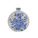 Bình Hoa Bát Tràng Vẽ Tay Hoa Văn Men Lam Cao Cấp - VN-BD125MY22-71