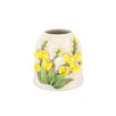 Bình Hoa Dáng Chuông Nhỏ Bát Tràng Đắp Nổi Hoa Lan Men Bóng Đặc Biệt – TV-BD125MR07-28