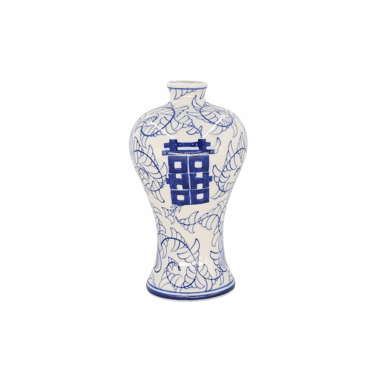 Bình Hoa Hút Lộc Bát Tràng Vẽ Hoa Văn Men Lam Cao Cấp - VN-BD125MY22-57 - Ảnh 2