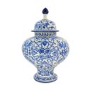 Chóe Bát Tràng Vẽ Tay Họa Tiết DIOR Men Lam Cao Cấp - VN-BD125FE27-33