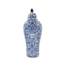 Chóe Cao Bát Tràng Vẽ Tay Họa Tiết DIOR Men Lam Cao Cấp - VN-BD125FE27-41