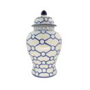 Chóe Nhỏ Bát Tràng Vẽ Tay Họa Tiết Hình Tròn Men Lam Cao Cấp - VN-BD125FE27-75