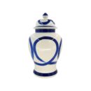 Chóe Trung Bát Tràng Vẽ Tay Họa Tiết Cổ Điển Men Lam Cao Cấp - VN-BD125FE27-20