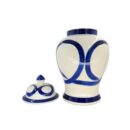 Chóe Trung Bát Tràng Vẽ Tay Họa Tiết Cổ Điển Men Lam Cao Cấp - VN-BD125FE27-20