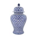 Chóe Trung Bát Tràng Vẽ Tay Họa Tiết Cổ Điển Men Lam Cao Cấp - VN-BD125MY22-10