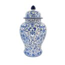 Chóe Trung Bát Tràng Vẽ Tay Họa Tiết DIOR Men Lam Cao Cấp - VN-BD125FE27-34